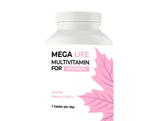 Mega Life Multivitamin For Women Tablets, 100 Count