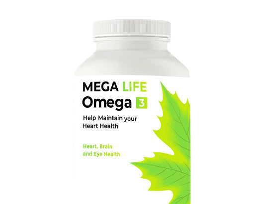 Mega Life Omega 3 Softgels – 90 Count