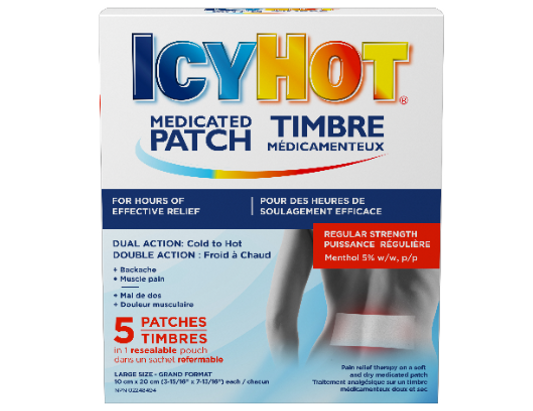 Icy Hot Medicated Patch - Large, 5 Count