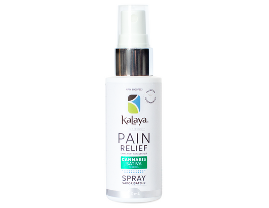 Kalaya Extra Strength Pain Relief Spray with Cannabis Sativa Seed Oil – 60ml