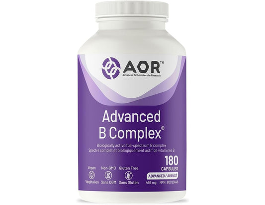 AOR Advanced B Complex – 180 Capsules