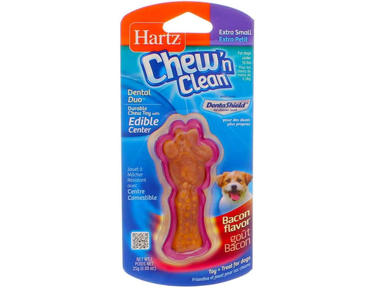 Hartz Chew 'n Clean Dental Duo, Extra Small, 1 ct