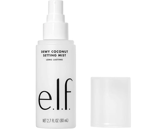 e.l.f. Dewy Coconut Setting Mist, Makeup Setting Spray, 80 mL