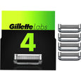 GilletteLabs Razor Blade Refills with Exfoliating Bar – 4 ct