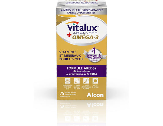 Vitalux Advanced Plus Omega-3 – 75 Capsules