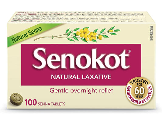 Senokot Natural Laxative – 100 Tablets