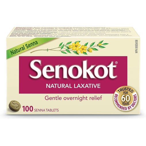 Senokot Natural Laxative – 100 Tablets