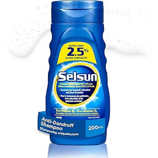 Selsun Selenium Sulfide Lotion USP 2.5% Extra Strength – 200 mL