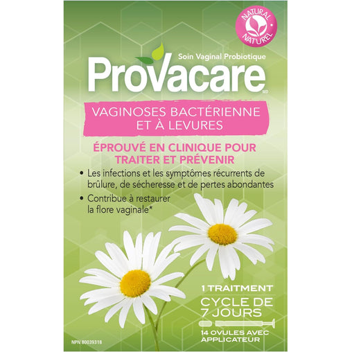 Provacare Probiotic Vaginal Care - 14 Ovules with Applicators
