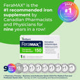 FeraMAX Pd Therapeutic 150 Iron Supplement – 100 Capsules