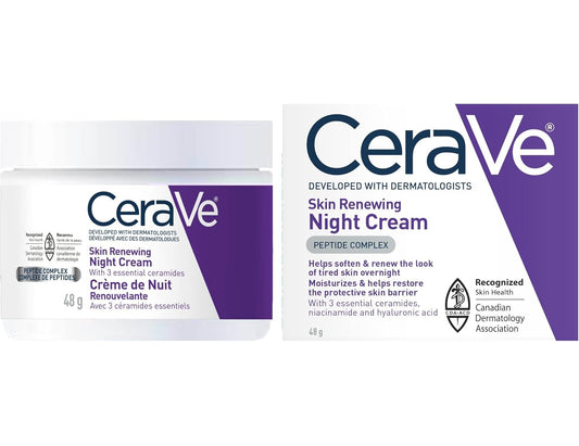 CeraVe Skin Renewing Night Cream, 48g