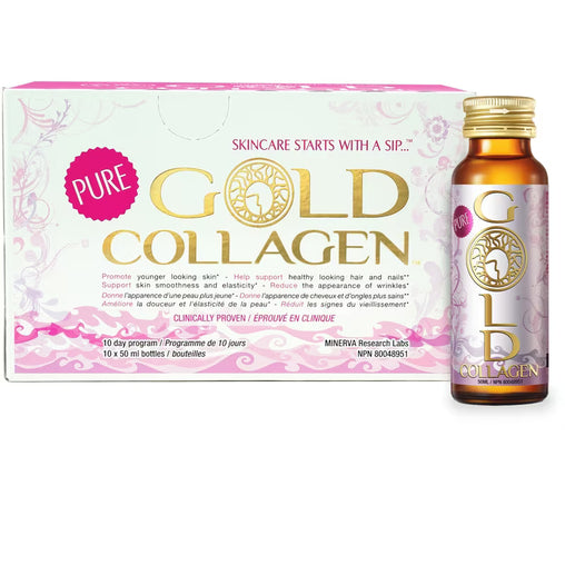 Gold Collagen Pure Gold Collagen 10 x 50 mL Bottles