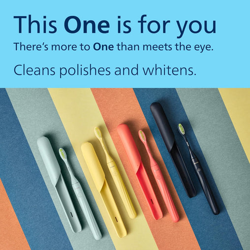 Philips One by Sonicare Battery Toothbrush, Pink (HY1100/06)