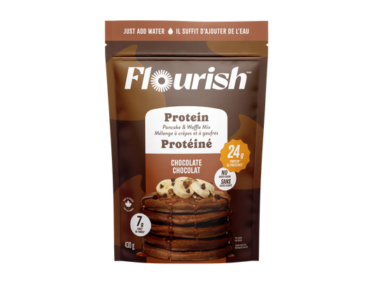 Flourish Chocolate Protein Pancake Mix, 430g