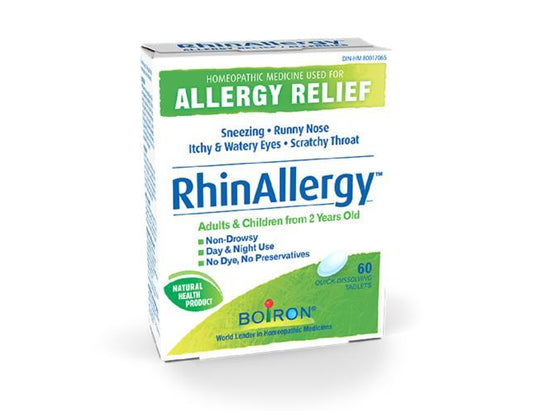 Boiron RhinAllergy – 60 Quick Dissolving Tablets