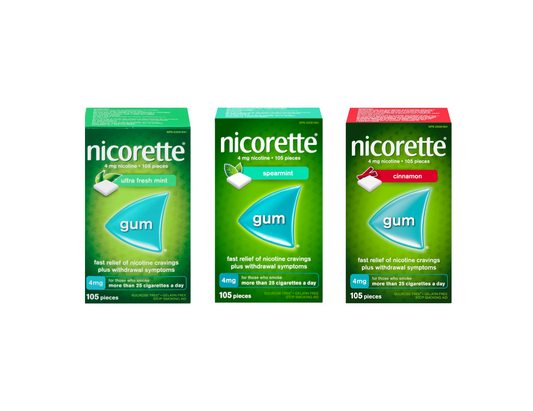 Nicorette Quit Smoking Bundle – 3 Pack