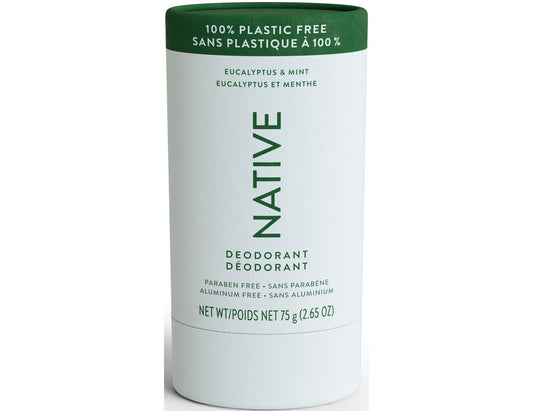 Native Plastic Free Deodorant Eucalyptus & Mint – 75g