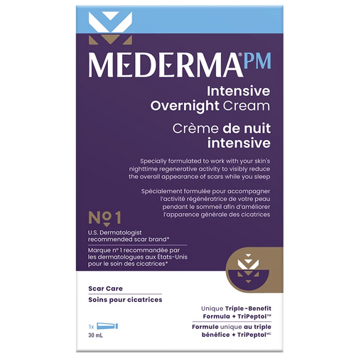 Mederma PM Intensive Overnight Scar Cream, 30 mL