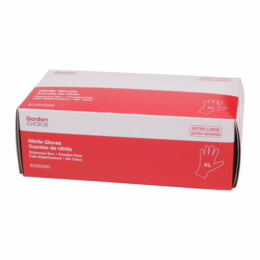 GordonChoice Nitrile Gloves XL, 100 ct