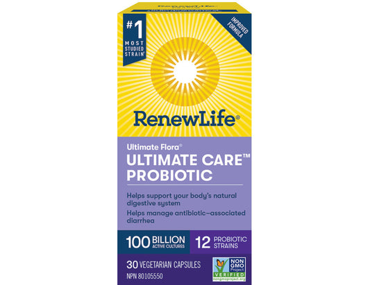 Renew Life Ultimate Care Probiotic – 30 Count