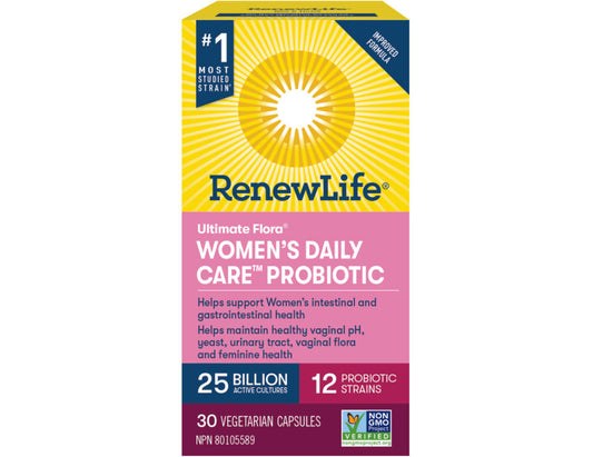 Renew Life Ultimate Flora Women's Daily Care Probiotic, 30 ct