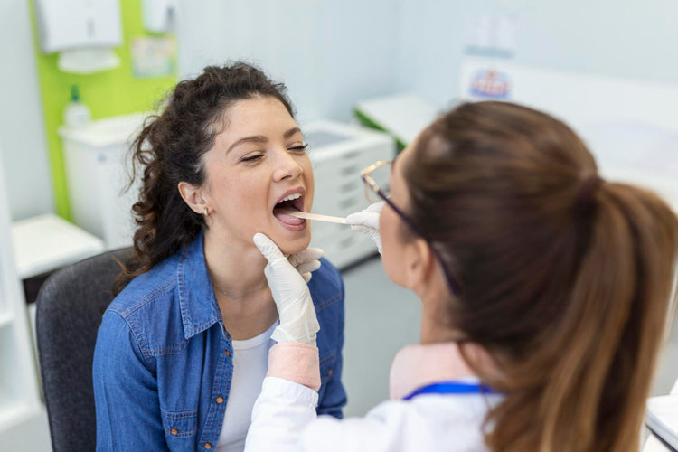 Tonsillitis Ruler Meeter White Spots on Tonsils: Causes, Symptoms, and Treatments – Symington ...