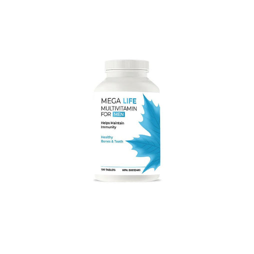 Mega Life Multivitamin For Men Tablets, 100 Count