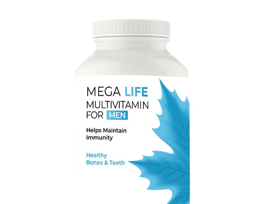 Mega Life Multivitamin For Men Tablets, 100 Count