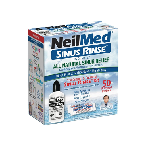 NeilMed - Sinus Rinse Complete Kit - Bottle + 50 Premixed Packets - supplementary product image 2