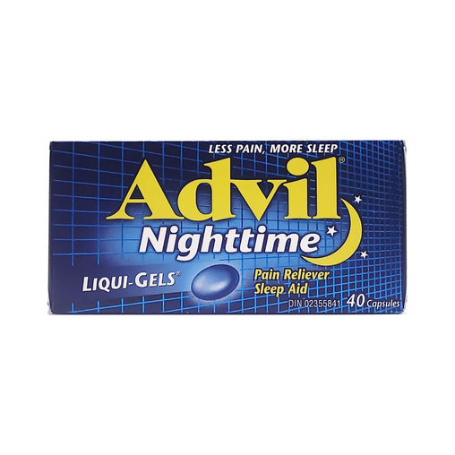 Advil Nighttime Liqui-Gels – 40 Capsules