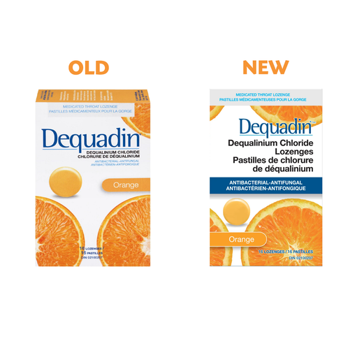 Dequadin - Antibacterial Throat Lozenges, Orange - 16 Lozenges - supplementary product image 2