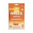 Halls - Menthol Soothe Lozenges, Honey - 30 Lozenges - current product packaging