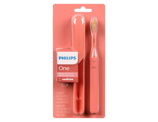 Philips One by Sonicare Battery Toothbrush - Miami Coral