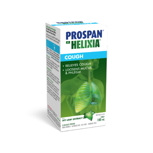 Helixia Prospan - Ivy Leaf Cough Syrup - 100 mL - current product packaging