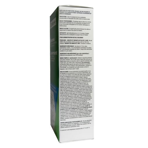 Option+ Enema Sodium Phosphates Solution USP Adult Size - 130 mL alternate product view 3