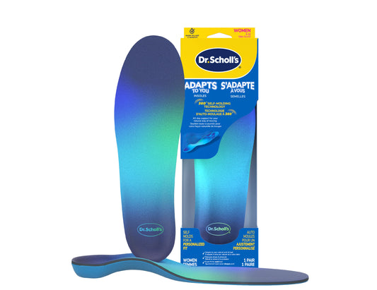 Dr. Scholl's Adapts to You Insoles for Women, Sizes 6–10 - 1 Pair product packaging