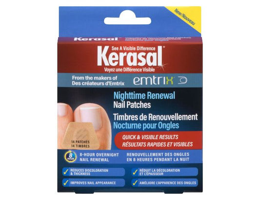Kerasal Nail Renewal Nighttime Nail Patches, 14 ct