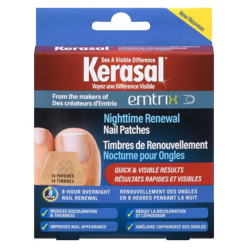 Kerasal Nail Renewal Nighttime Nail Patches, 14 ct