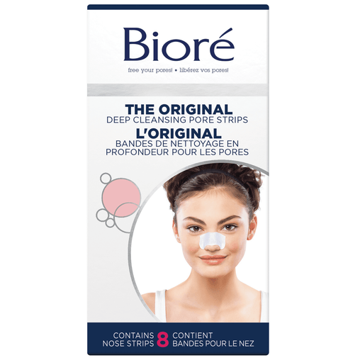 Bioré Deep Cleansing Pore Strips for Face - 8 Count