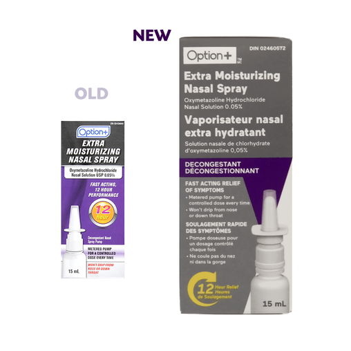 Option+ Extra Moisturizing Nasal Spray with Metered Pump - 15 mL alternate product view 2