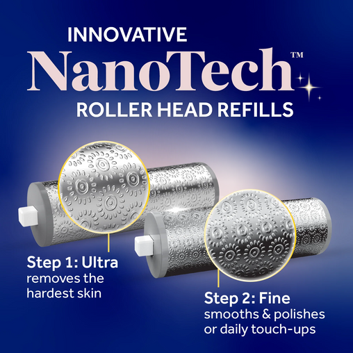 Dr. Scholl's NanoTech Pedi Perfect Roller Refills - 2 Count product detail 2