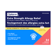 Option+ Extra Strength Allergy Relief - 84 Tablets product packaging
