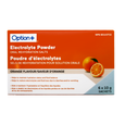 Option+ Electrolyte Powder, Orange Flavour - 6 x 10 g Sachets optimized product view 3