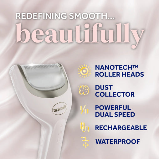 Dr. Scholl's Pedi Perfect Waterproof Electric Foot File, Rechargeable - 1 Count product detail 3