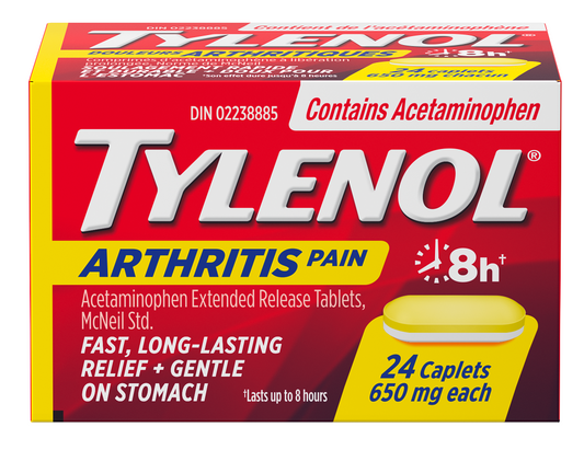 Tylenol Arthritis Pain 650 mg Caplets – 24 Count