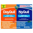 Vicks DayQuil and NyQuil Cold & Flu Relief Liquid Capsules, 24 Count