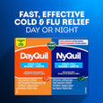 Vicks DayQuil and NyQuil Cold & Flu Relief Liquid Capsules, 24 Count