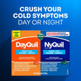 Vicks DayQuil and NyQuil Cold & Flu Relief Liquid Capsules, 24 Count