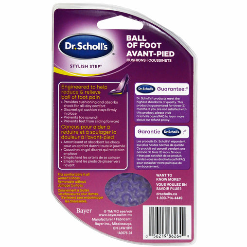 Dr. Scholl's Ball of Foot Cushions for Heels and Wedges - 1 Pair product detail 2