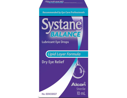 Systane Balance Lubricant Eye Drops - 10 mL current Canadian product packaging